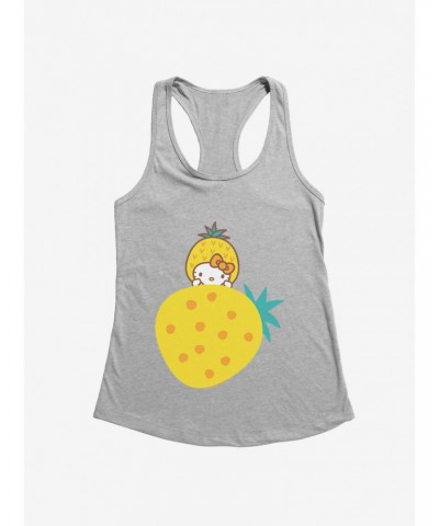 Hello Kitty Five A Day Rising Pineapple Girls Tank $8.37 Tanks