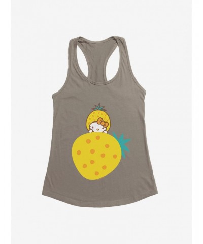 Hello Kitty Five A Day Rising Pineapple Girls Tank $8.37 Tanks