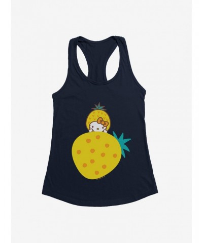 Hello Kitty Five A Day Rising Pineapple Girls Tank $8.37 Tanks