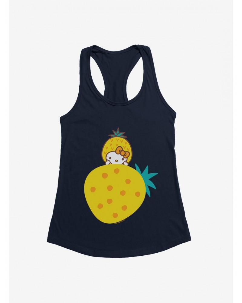 Hello Kitty Five A Day Rising Pineapple Girls Tank $8.37 Tanks