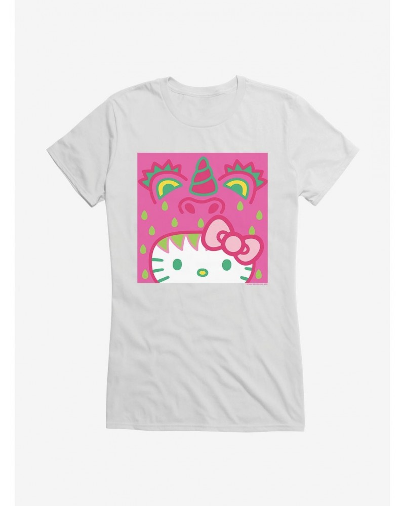 Hello Kitty Sweet Kaiju Icon Girls T-Shirt $5.98 T-Shirts