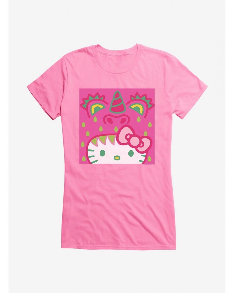 Hello Kitty Sweet Kaiju Icon Girls T-Shirt $5.98 T-Shirts