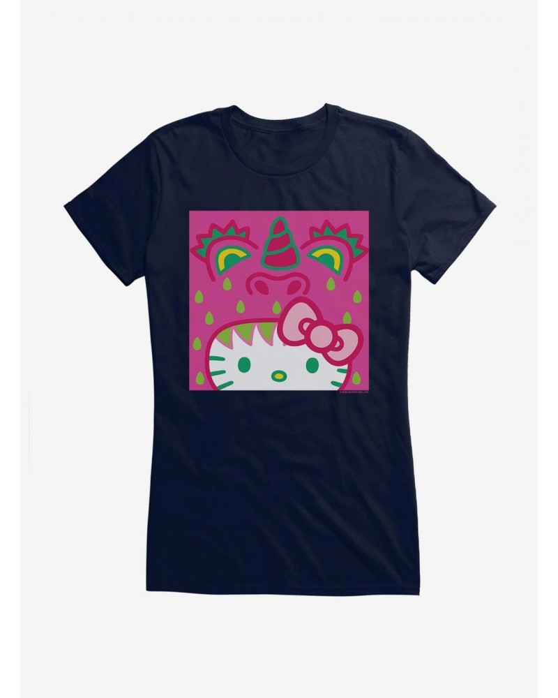 Hello Kitty Sweet Kaiju Icon Girls T-Shirt $5.98 T-Shirts