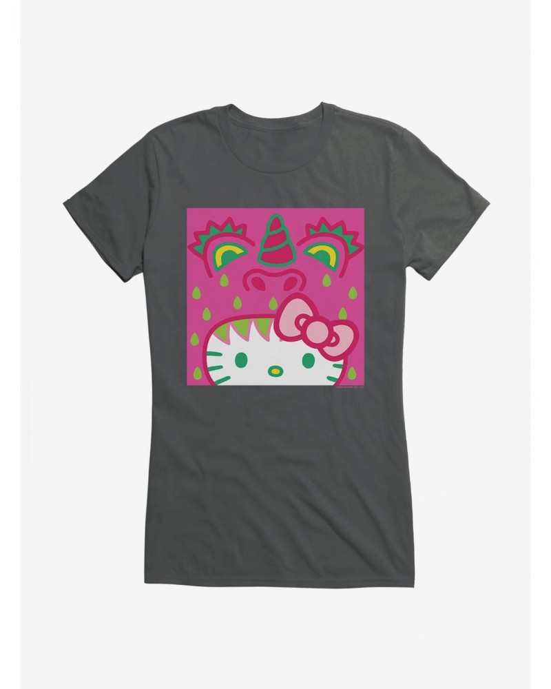 Hello Kitty Sweet Kaiju Icon Girls T-Shirt $5.98 T-Shirts