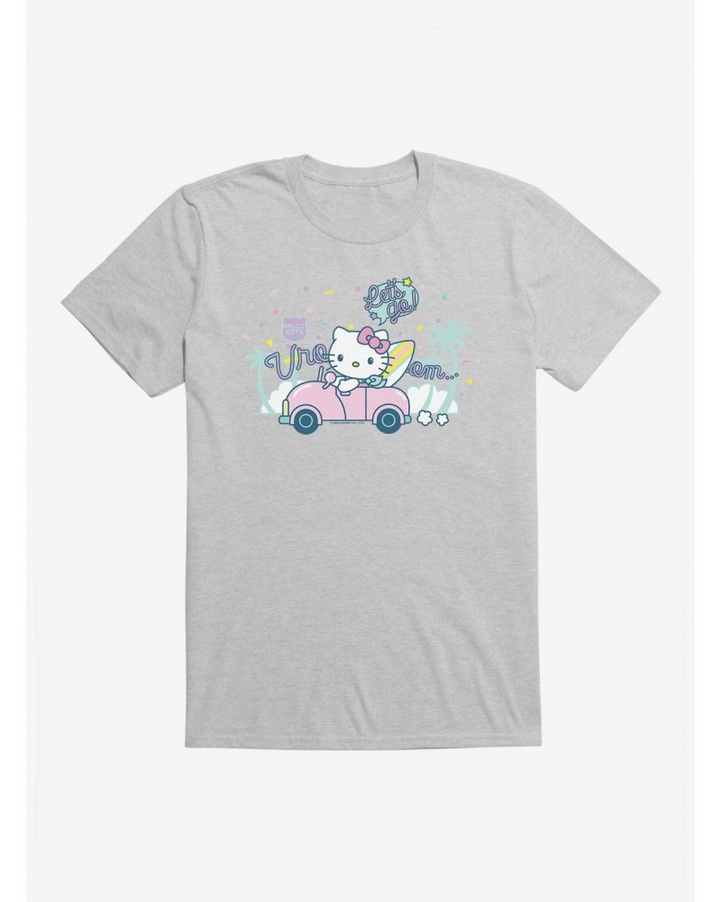 Hello Kitty Kawaii Vacation Retro Let's Go T-Shirt $8.99 T-Shirts