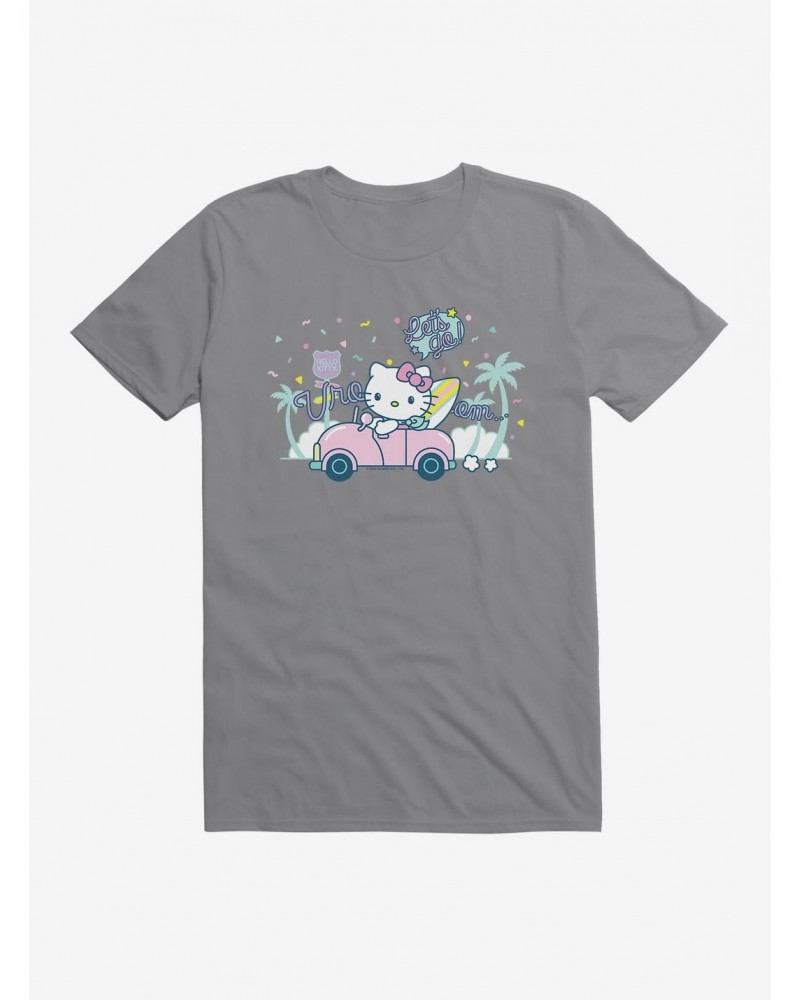 Hello Kitty Kawaii Vacation Retro Let's Go T-Shirt $8.99 T-Shirts