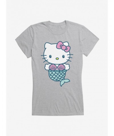 Hello Kitty Kawaii Vacation Mermaid Outfit Girls T-Shirt $8.57 T-Shirts