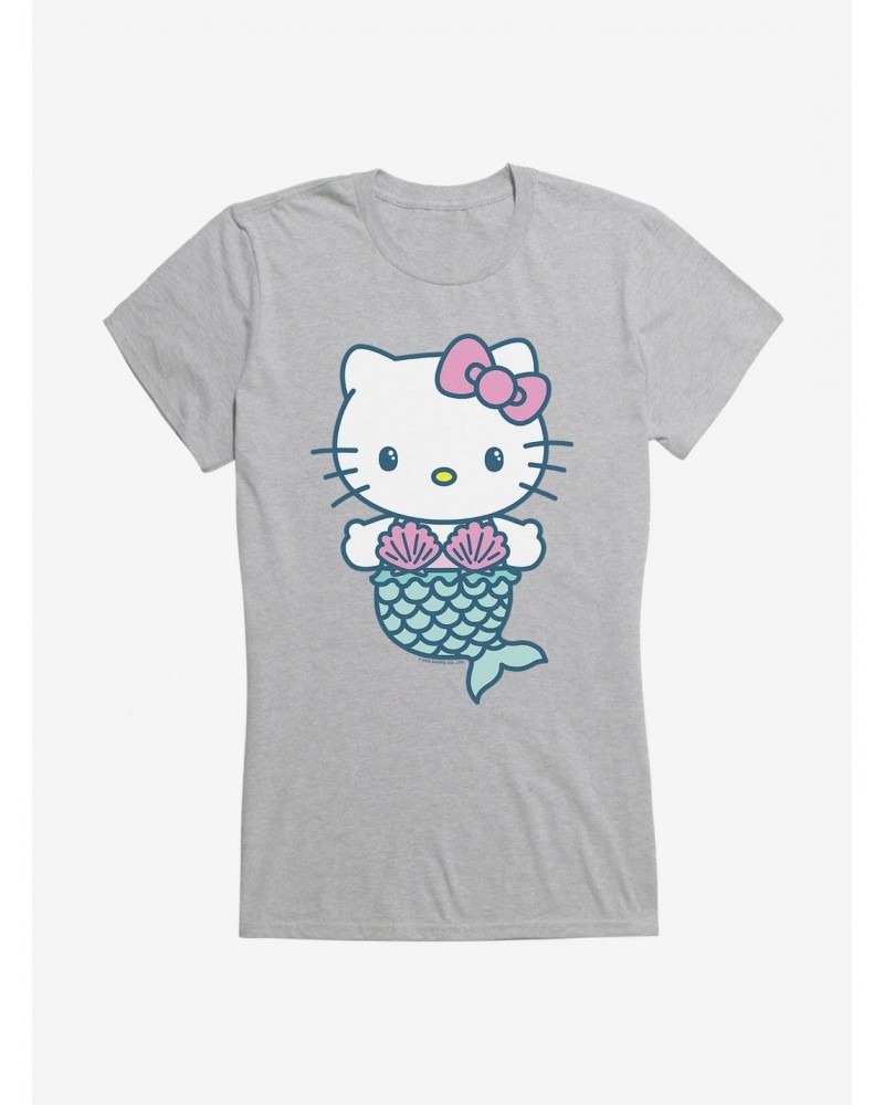 Hello Kitty Kawaii Vacation Mermaid Outfit Girls T-Shirt $8.57 T-Shirts
