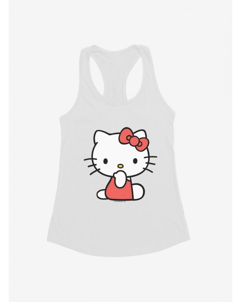 Hello Kitty Sitting Girls Tank $6.97 Tanks