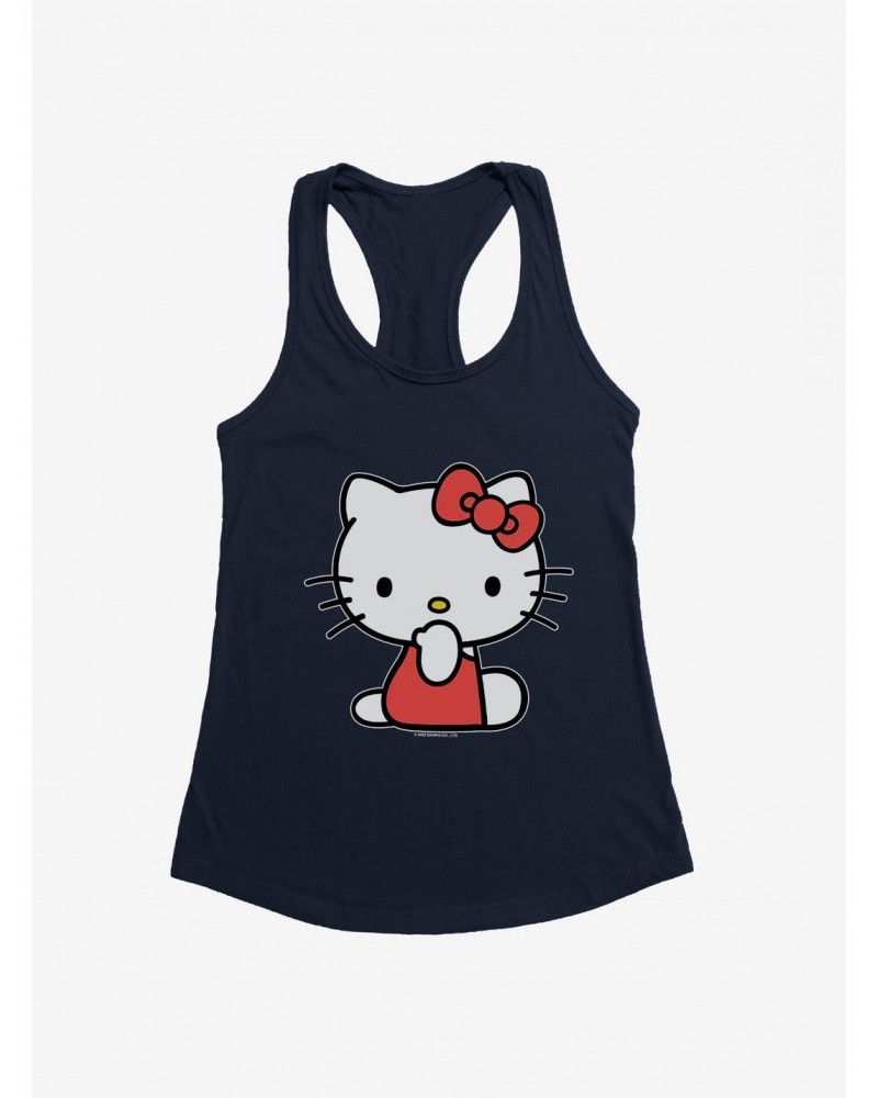 Hello Kitty Sitting Girls Tank $6.97 Tanks