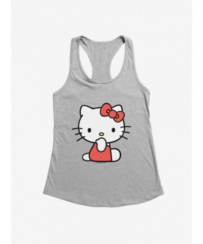 Hello Kitty Sitting Girls Tank $6.97 Tanks