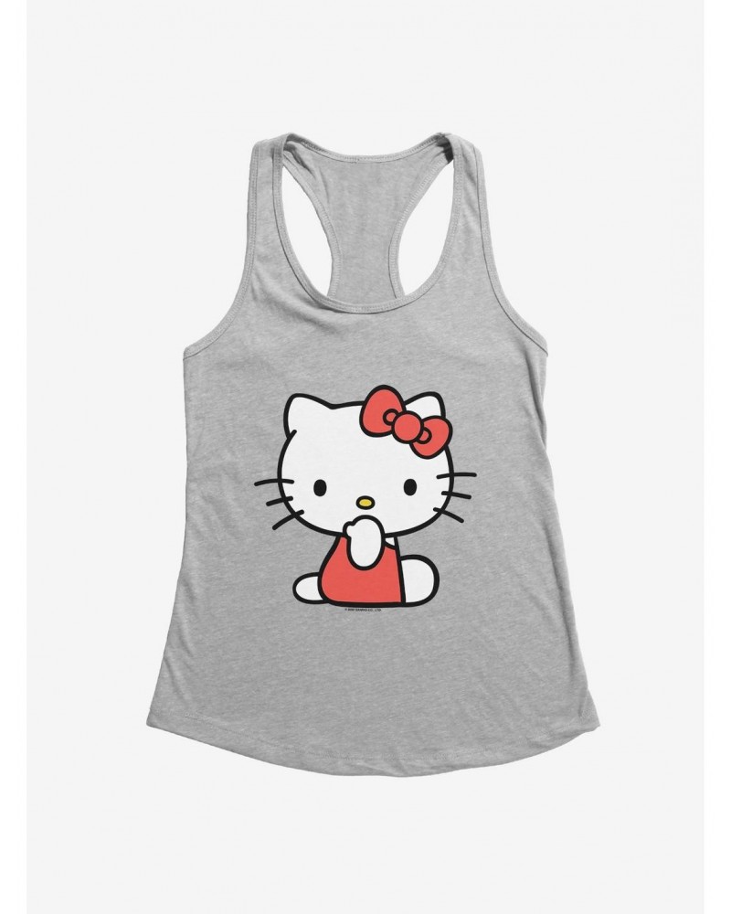 Hello Kitty Sitting Girls Tank $6.97 Tanks