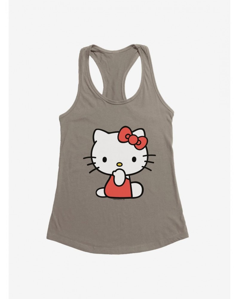 Hello Kitty Sitting Girls Tank $6.97 Tanks