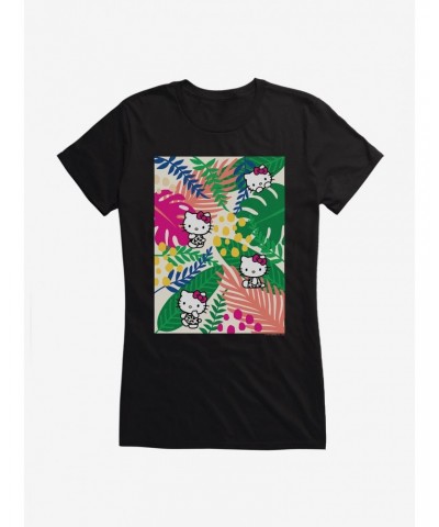 Hello Kitty Jungle Paradise Poster Girls T-Shirt $7.77 T-Shirts