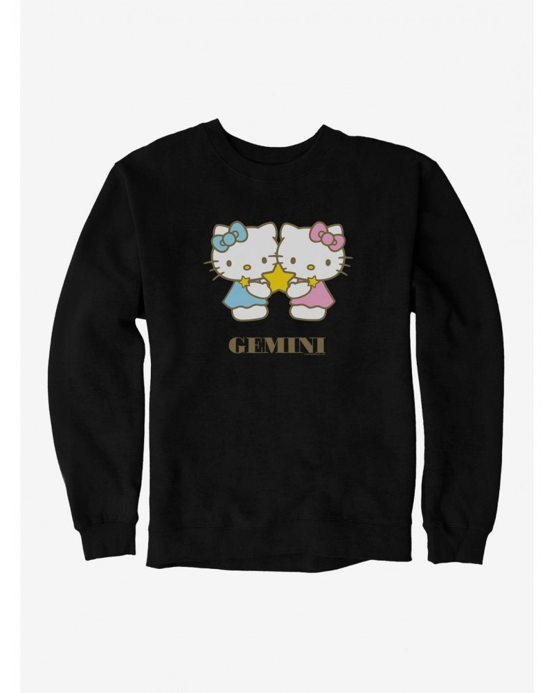 Hello Kitty Star Sign Gemini Sweatshirt $11.81 Sweatshirts