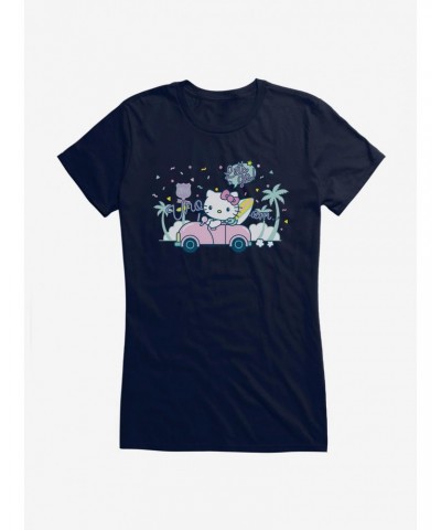 Hello Kitty Kawaii Vacation Retro Let's Go Girls T-Shirt $5.98 T-Shirts