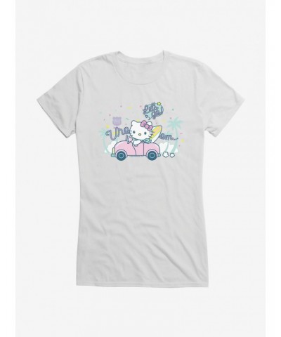 Hello Kitty Kawaii Vacation Retro Let's Go Girls T-Shirt $5.98 T-Shirts