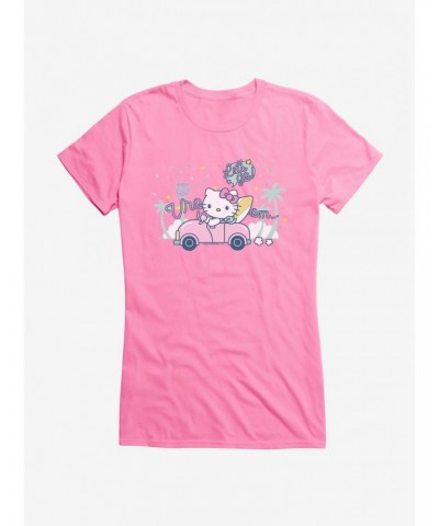 Hello Kitty Kawaii Vacation Retro Let's Go Girls T-Shirt $5.98 T-Shirts