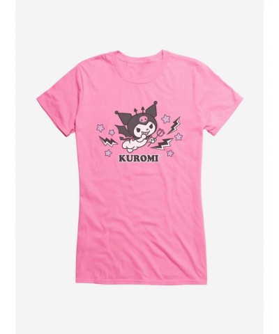 Kuromi Halloween Flying Girls T-Shirt $9.36 T-Shirts