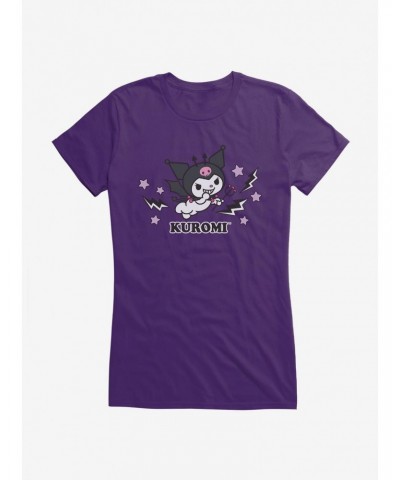 Kuromi Halloween Flying Girls T-Shirt $9.36 T-Shirts