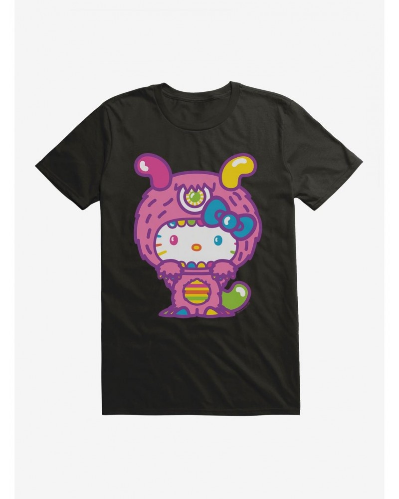 Hello Kitty Sweet Kaiju Fuzzy T-Shirt $8.03 T-Shirts