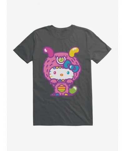 Hello Kitty Sweet Kaiju Fuzzy T-Shirt $8.03 T-Shirts