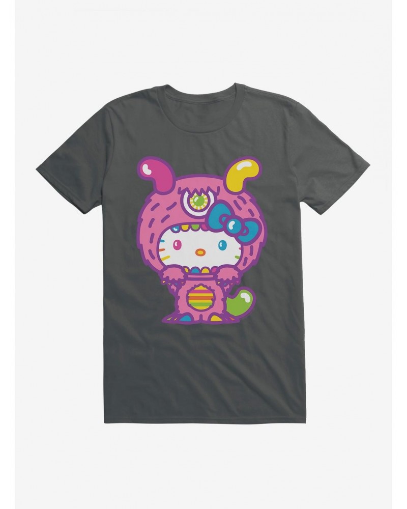 Hello Kitty Sweet Kaiju Fuzzy T-Shirt $8.03 T-Shirts