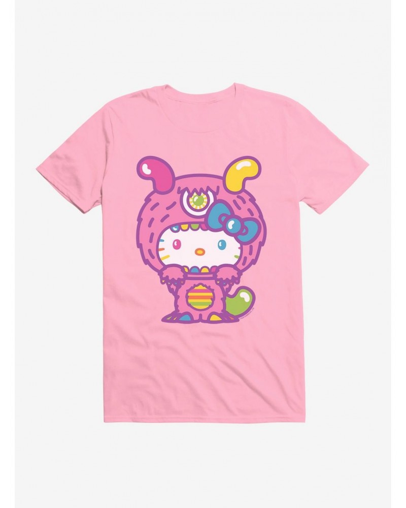 Hello Kitty Sweet Kaiju Fuzzy T-Shirt $8.03 T-Shirts