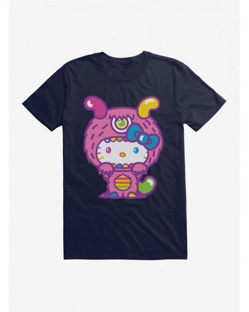 Hello Kitty Sweet Kaiju Fuzzy T-Shirt $8.03 T-Shirts