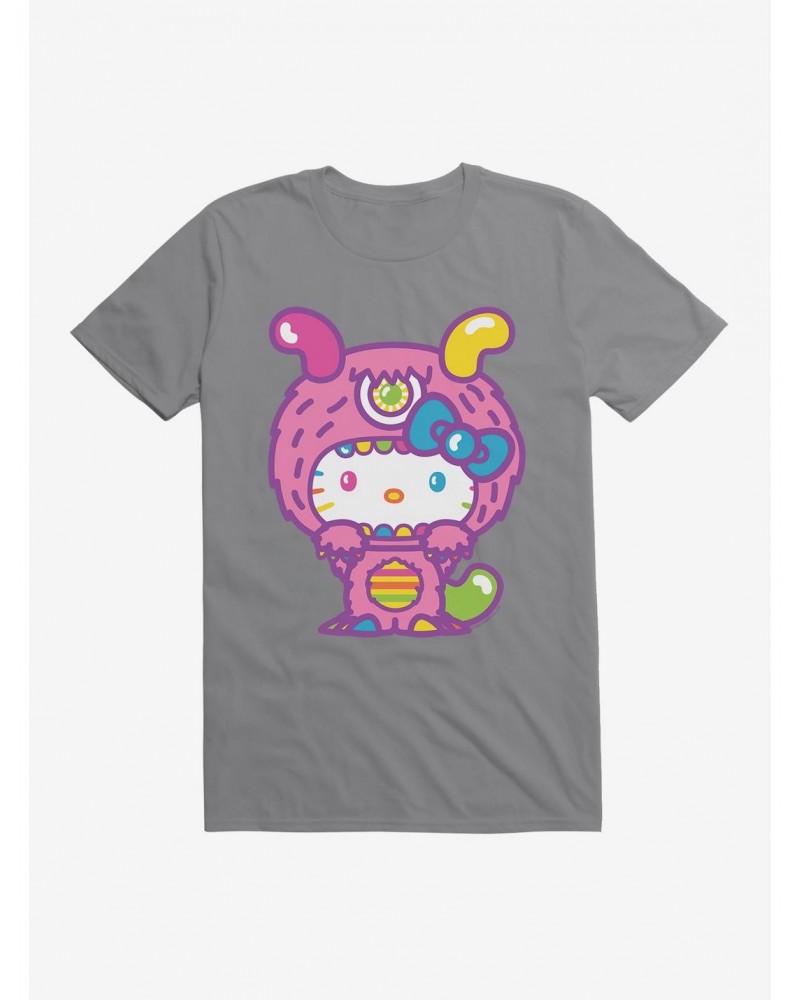 Hello Kitty Sweet Kaiju Fuzzy T-Shirt $8.03 T-Shirts