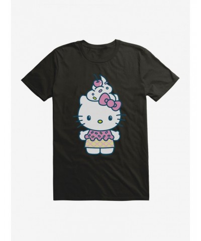 Hello Kitty Kawaii Vacation Ice Cream Outfit T-Shirt $6.50 T-Shirts