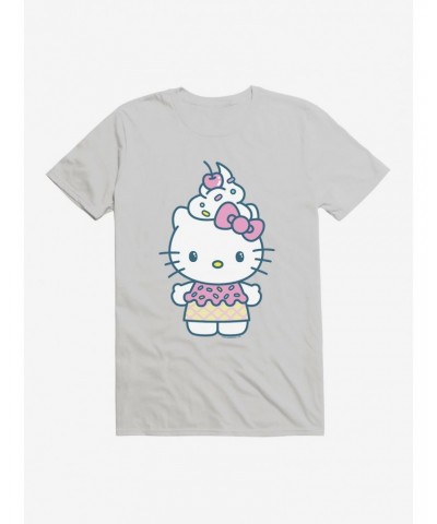 Hello Kitty Kawaii Vacation Ice Cream Outfit T-Shirt $6.50 T-Shirts