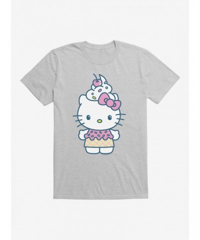 Hello Kitty Kawaii Vacation Ice Cream Outfit T-Shirt $6.50 T-Shirts