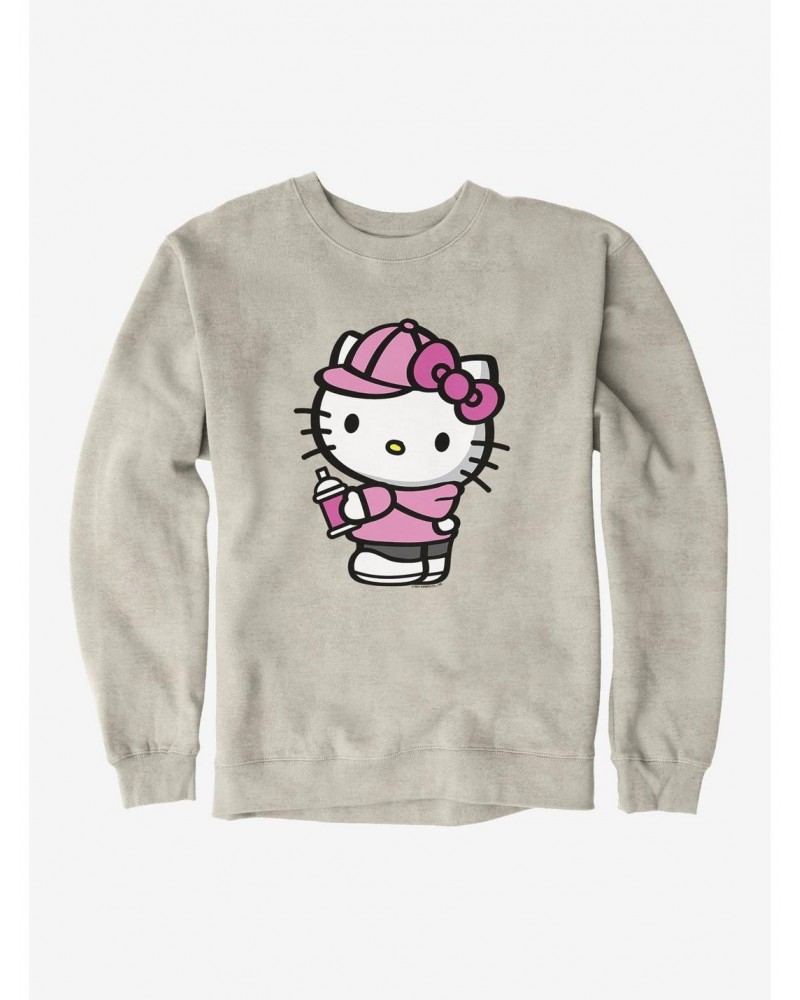 Hello Kitty Pink Side Sweatshirt $13.28 Sweatshirts